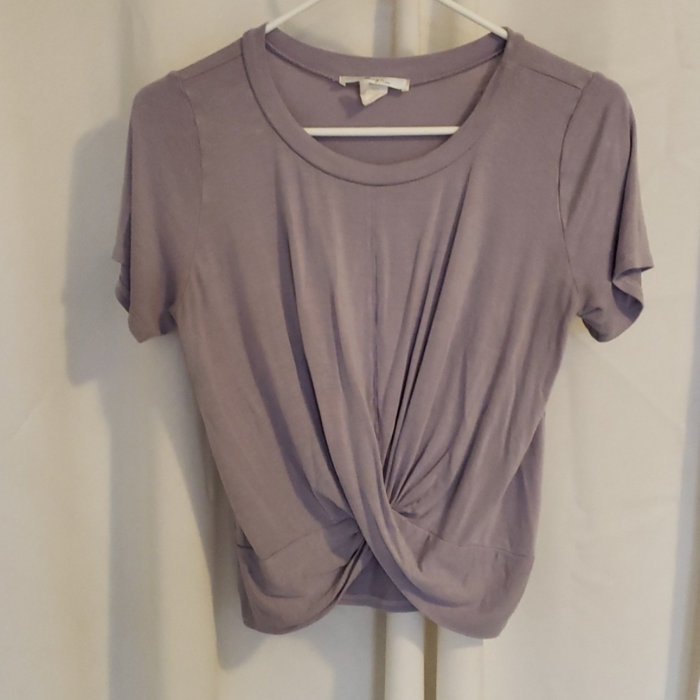 Lavender shirt
